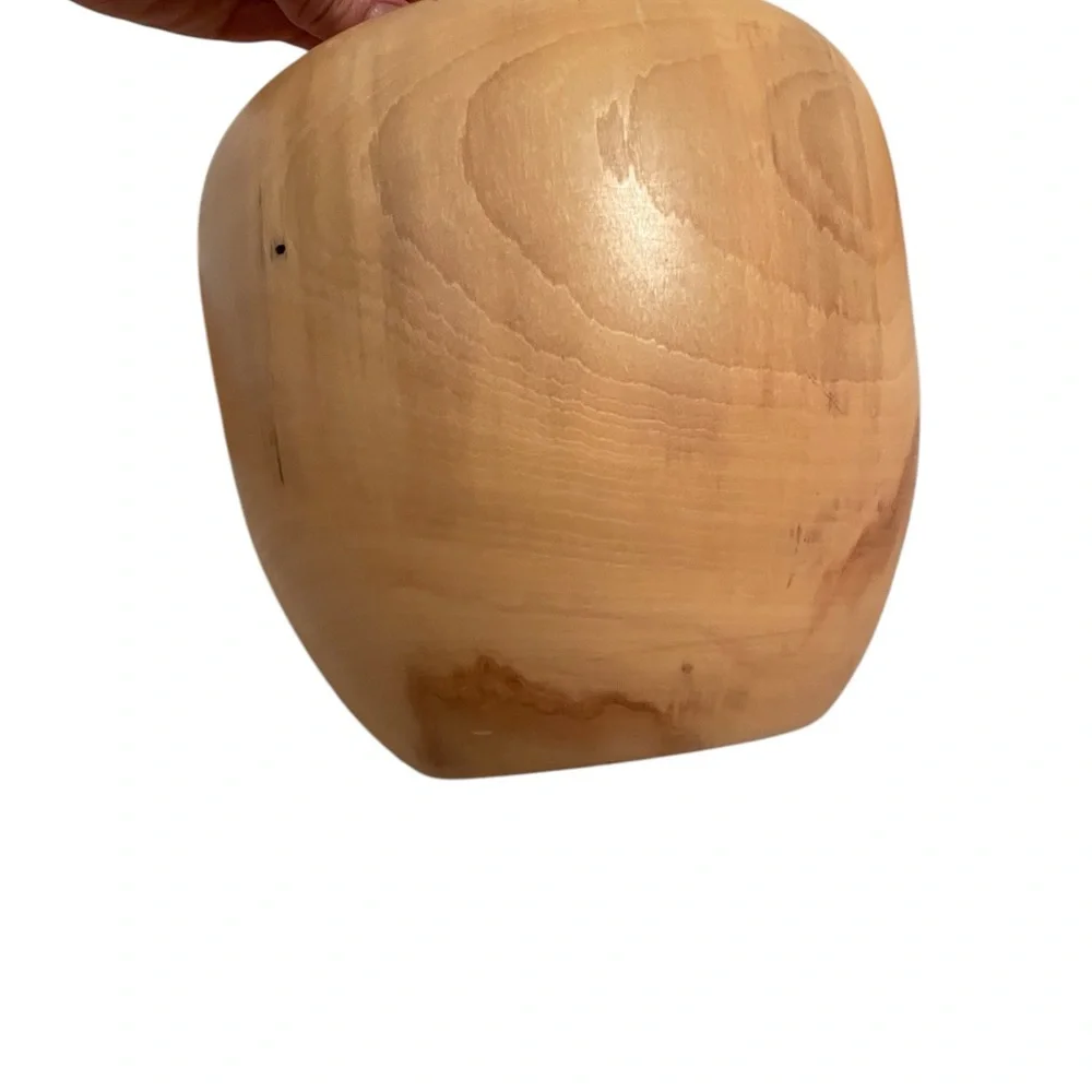 Vintage Colorado Aspen Elegant Wooden Vase